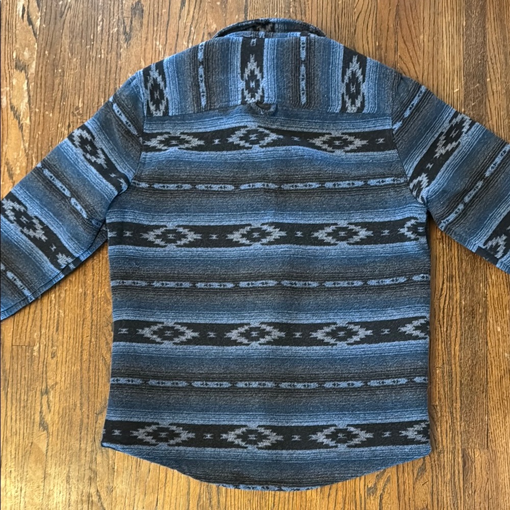 Blue Patterned Jacket - Picture 3 of 5
